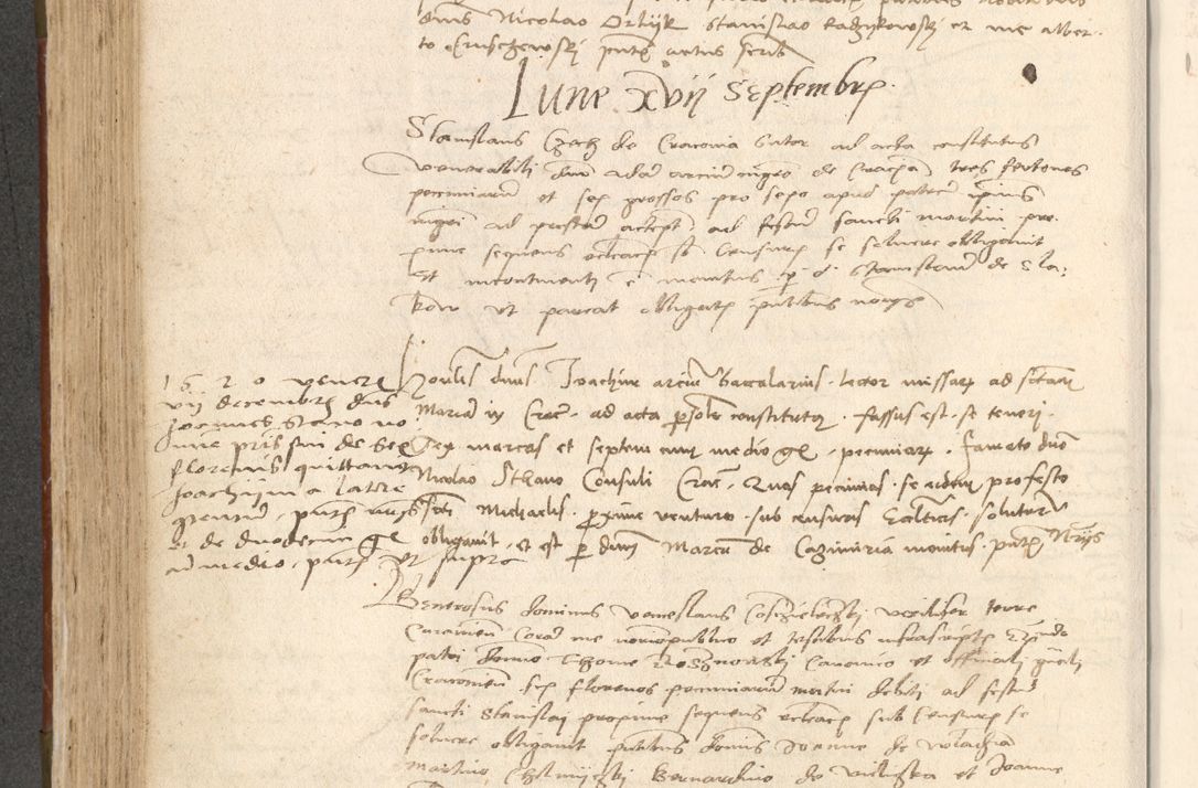 Zdjęcie nr 347 dla obiektu archiwalnego: Acta obligationum coram reverendo patre domino Thoma Rosnowsky canonico et officiali generali Cracoviensi ad annum Domini 1518
