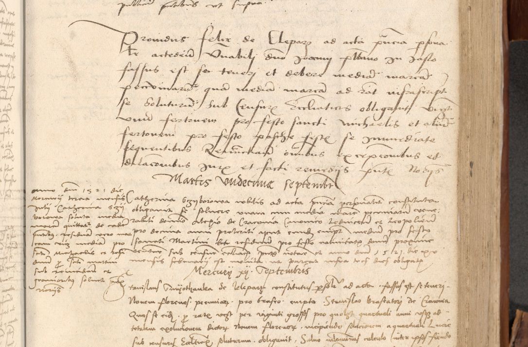 Zdjęcie nr 346 dla obiektu archiwalnego: Acta obligationum coram reverendo patre domino Thoma Rosnowsky canonico et officiali generali Cracoviensi ad annum Domini 1518