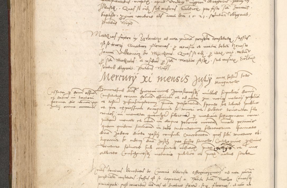 Zdjęcie nr 335 dla obiektu archiwalnego: Acta obligationum coram reverendo patre domino Thoma Rosnowsky canonico et officiali generali Cracoviensi ad annum Domini 1518