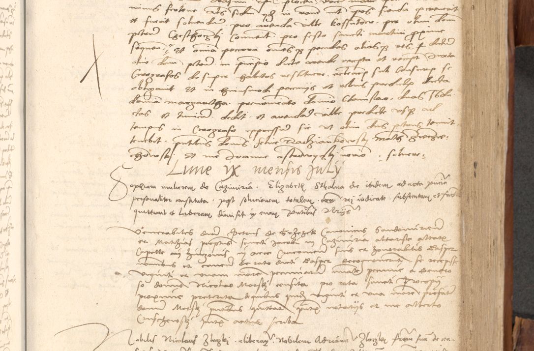 Zdjęcie nr 334 dla obiektu archiwalnego: Acta obligationum coram reverendo patre domino Thoma Rosnowsky canonico et officiali generali Cracoviensi ad annum Domini 1518
