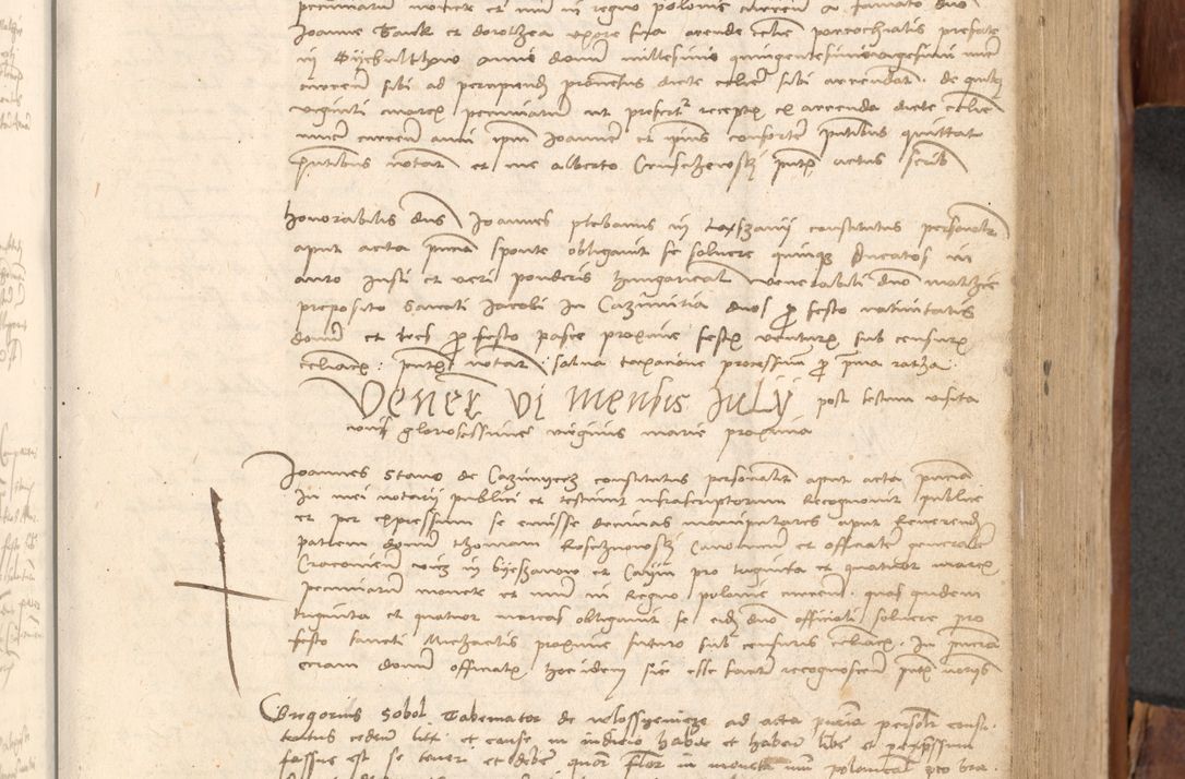 Zdjęcie nr 330 dla obiektu archiwalnego: Acta obligationum coram reverendo patre domino Thoma Rosnowsky canonico et officiali generali Cracoviensi ad annum Domini 1518