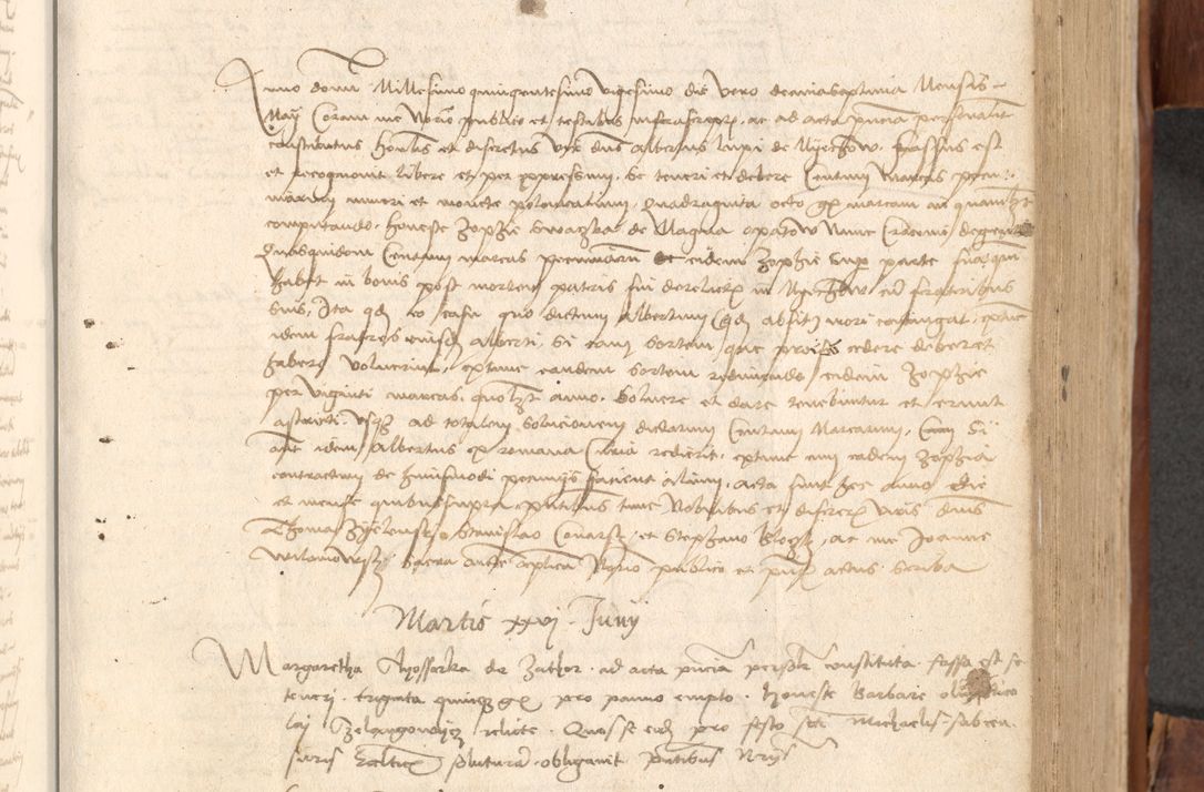 Zdjęcie nr 326 dla obiektu archiwalnego: Acta obligationum coram reverendo patre domino Thoma Rosnowsky canonico et officiali generali Cracoviensi ad annum Domini 1518