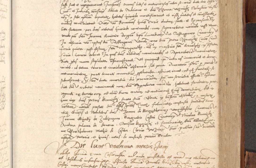 Zdjęcie nr 320 dla obiektu archiwalnego: Acta obligationum coram reverendo patre domino Thoma Rosnowsky canonico et officiali generali Cracoviensi ad annum Domini 1518