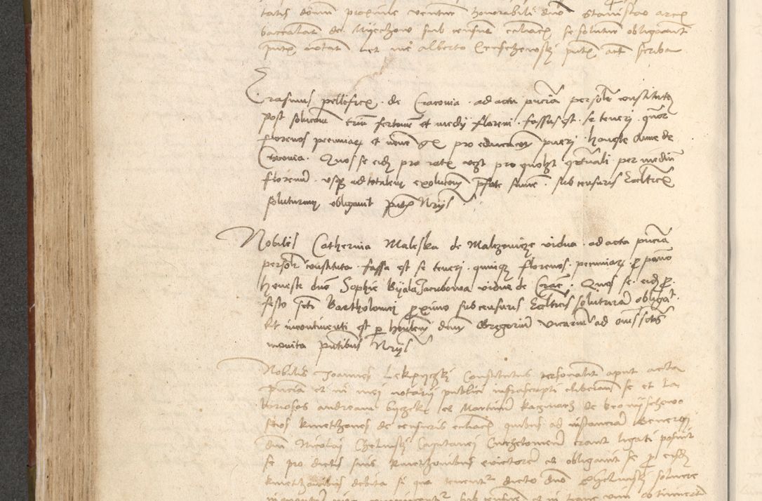 Zdjęcie nr 319 dla obiektu archiwalnego: Acta obligationum coram reverendo patre domino Thoma Rosnowsky canonico et officiali generali Cracoviensi ad annum Domini 1518
