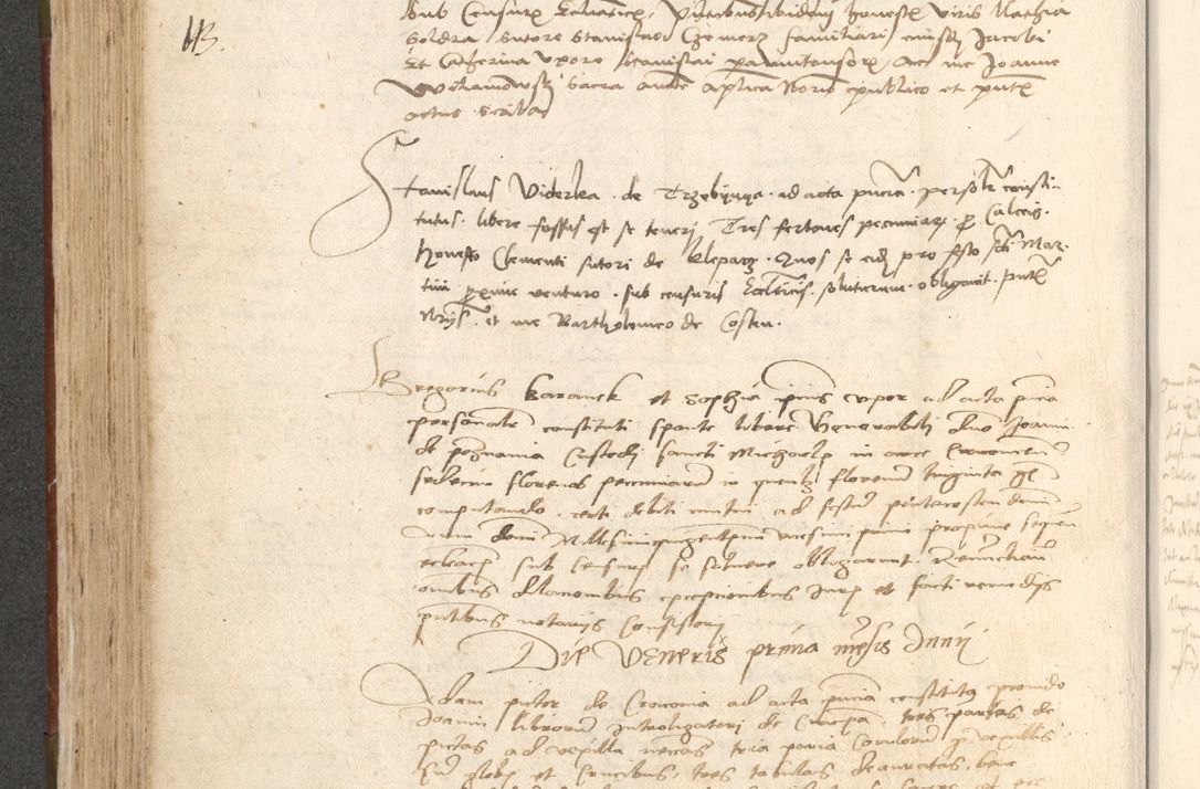 Zdjęcie nr 317 dla obiektu archiwalnego: Acta obligationum coram reverendo patre domino Thoma Rosnowsky canonico et officiali generali Cracoviensi ad annum Domini 1518