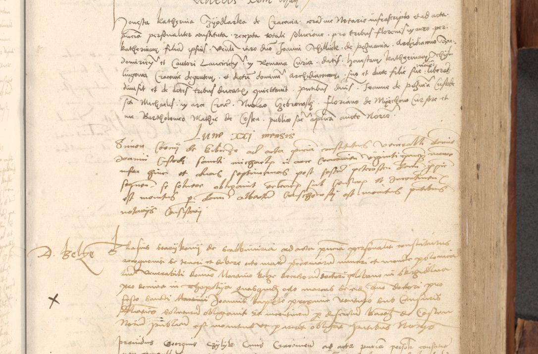 Zdjęcie nr 314 dla obiektu archiwalnego: Acta obligationum coram reverendo patre domino Thoma Rosnowsky canonico et officiali generali Cracoviensi ad annum Domini 1518