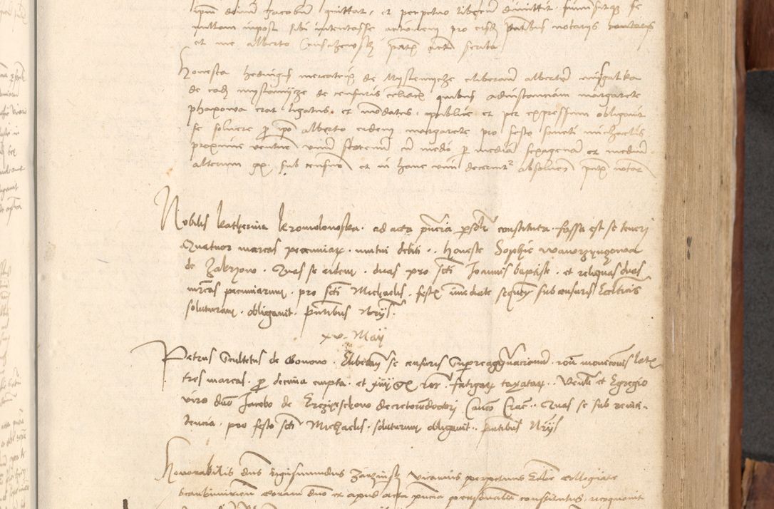 Zdjęcie nr 312 dla obiektu archiwalnego: Acta obligationum coram reverendo patre domino Thoma Rosnowsky canonico et officiali generali Cracoviensi ad annum Domini 1518