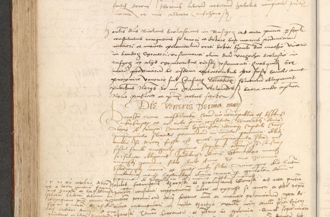 Zdjęcie nr 311 dla obiektu archiwalnego: Acta obligationum coram reverendo patre domino Thoma Rosnowsky canonico et officiali generali Cracoviensi ad annum Domini 1518