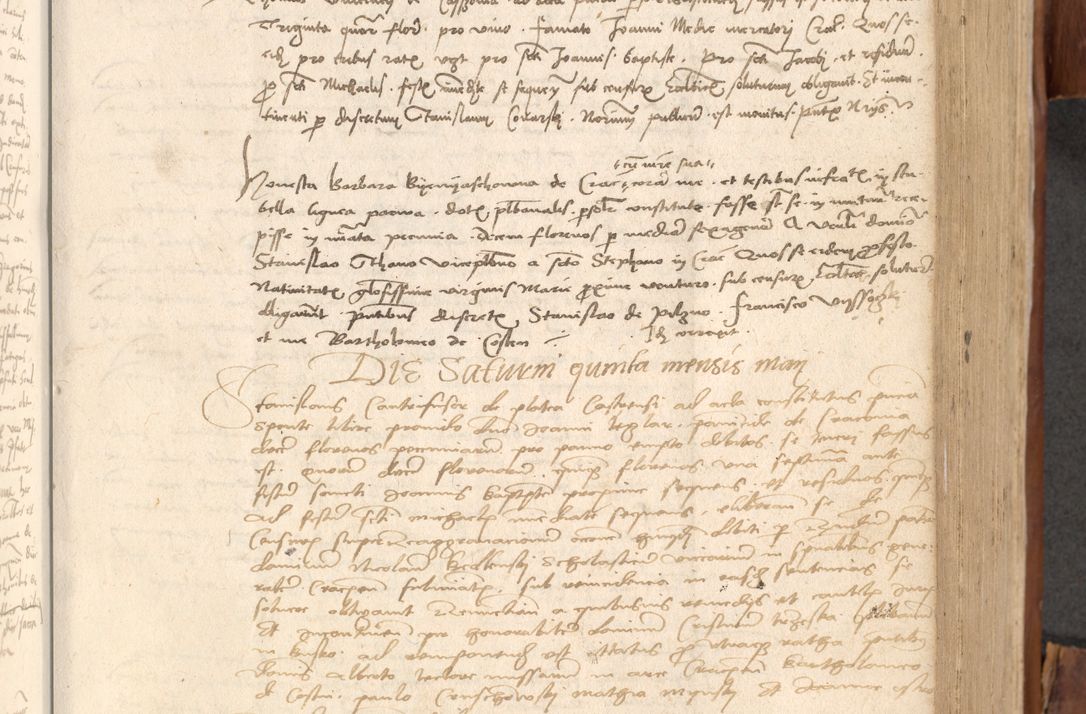 Zdjęcie nr 308 dla obiektu archiwalnego: Acta obligationum coram reverendo patre domino Thoma Rosnowsky canonico et officiali generali Cracoviensi ad annum Domini 1518