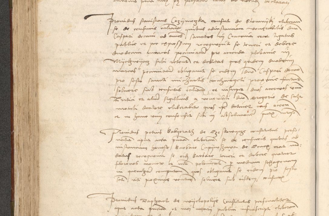 Zdjęcie nr 309 dla obiektu archiwalnego: Acta obligationum coram reverendo patre domino Thoma Rosnowsky canonico et officiali generali Cracoviensi ad annum Domini 1518