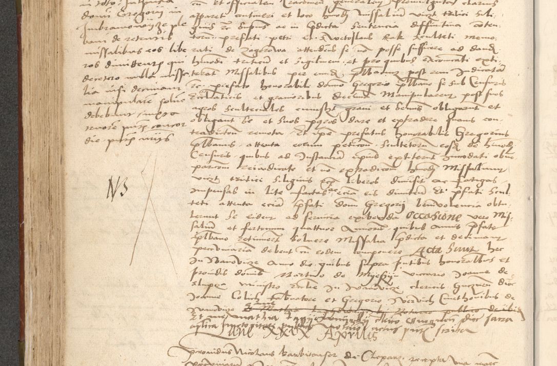 Zdjęcie nr 307 dla obiektu archiwalnego: Acta obligationum coram reverendo patre domino Thoma Rosnowsky canonico et officiali generali Cracoviensi ad annum Domini 1518