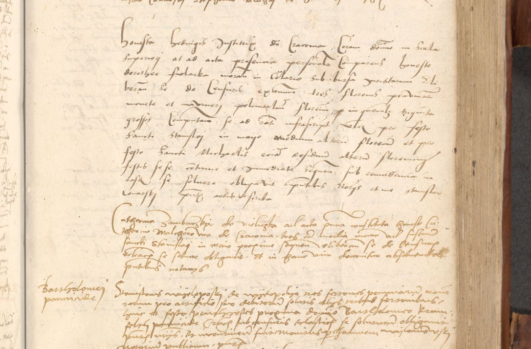 Zdjęcie nr 302 dla obiektu archiwalnego: Acta obligationum coram reverendo patre domino Thoma Rosnowsky canonico et officiali generali Cracoviensi ad annum Domini 1518