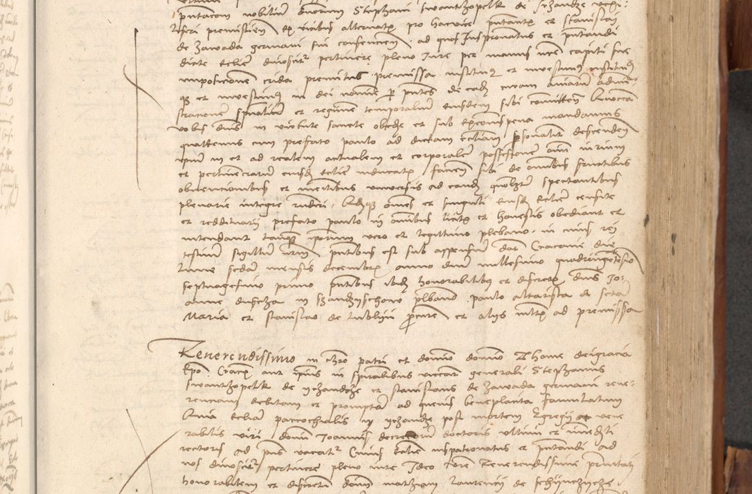 Zdjęcie nr 296 dla obiektu archiwalnego: Acta obligationum coram reverendo patre domino Thoma Rosnowsky canonico et officiali generali Cracoviensi ad annum Domini 1518