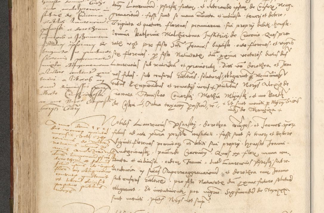 Zdjęcie nr 289 dla obiektu archiwalnego: Acta obligationum coram reverendo patre domino Thoma Rosnowsky canonico et officiali generali Cracoviensi ad annum Domini 1518