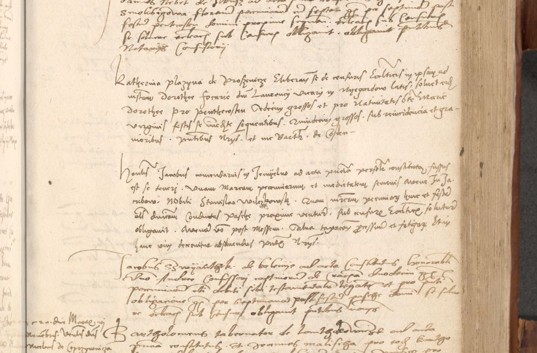 Zdjęcie nr 292 dla obiektu archiwalnego: Acta obligationum coram reverendo patre domino Thoma Rosnowsky canonico et officiali generali Cracoviensi ad annum Domini 1518