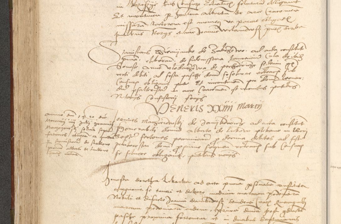 Zdjęcie nr 287 dla obiektu archiwalnego: Acta obligationum coram reverendo patre domino Thoma Rosnowsky canonico et officiali generali Cracoviensi ad annum Domini 1518