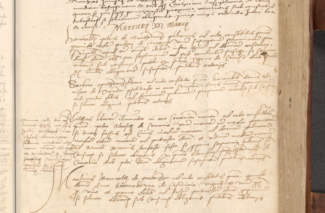 Zdjęcie nr 286 dla obiektu archiwalnego: Acta obligationum coram reverendo patre domino Thoma Rosnowsky canonico et officiali generali Cracoviensi ad annum Domini 1518