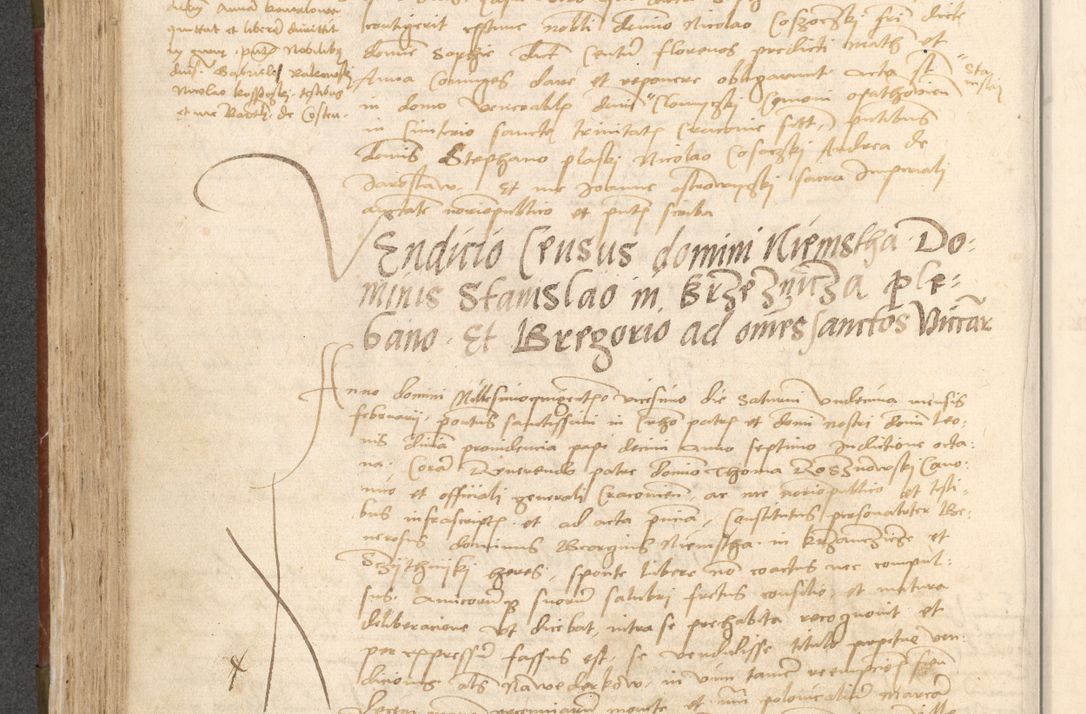 Zdjęcie nr 277 dla obiektu archiwalnego: Acta obligationum coram reverendo patre domino Thoma Rosnowsky canonico et officiali generali Cracoviensi ad annum Domini 1518