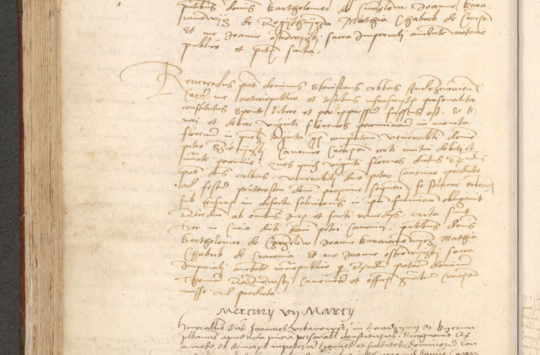 Zdjęcie nr 275 dla obiektu archiwalnego: Acta obligationum coram reverendo patre domino Thoma Rosnowsky canonico et officiali generali Cracoviensi ad annum Domini 1518