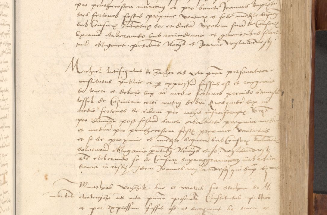 Zdjęcie nr 272 dla obiektu archiwalnego: Acta obligationum coram reverendo patre domino Thoma Rosnowsky canonico et officiali generali Cracoviensi ad annum Domini 1518