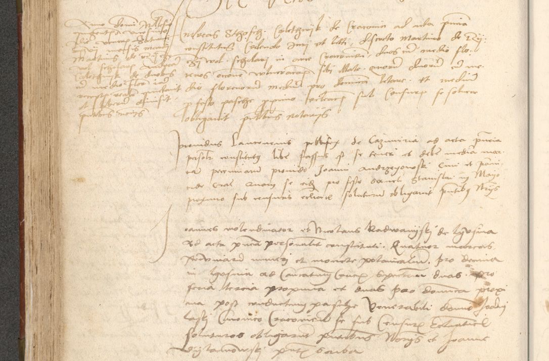 Zdjęcie nr 267 dla obiektu archiwalnego: Acta obligationum coram reverendo patre domino Thoma Rosnowsky canonico et officiali generali Cracoviensi ad annum Domini 1518