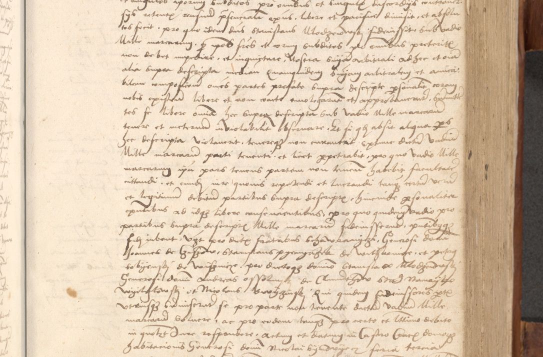 Zdjęcie nr 266 dla obiektu archiwalnego: Acta obligationum coram reverendo patre domino Thoma Rosnowsky canonico et officiali generali Cracoviensi ad annum Domini 1518