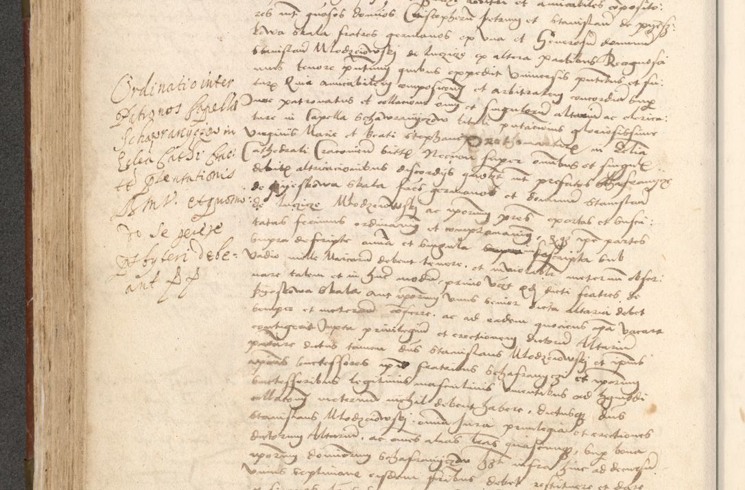 Zdjęcie nr 265 dla obiektu archiwalnego: Acta obligationum coram reverendo patre domino Thoma Rosnowsky canonico et officiali generali Cracoviensi ad annum Domini 1518