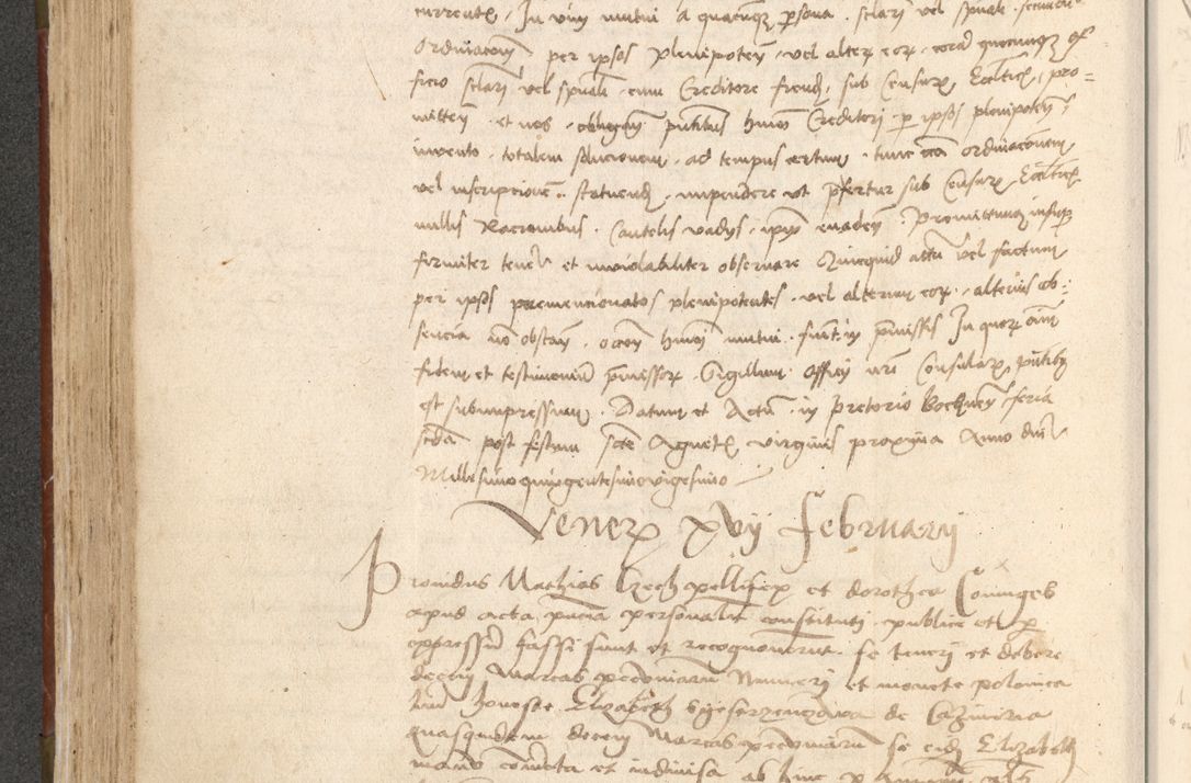 Zdjęcie nr 263 dla obiektu archiwalnego: Acta obligationum coram reverendo patre domino Thoma Rosnowsky canonico et officiali generali Cracoviensi ad annum Domini 1518
