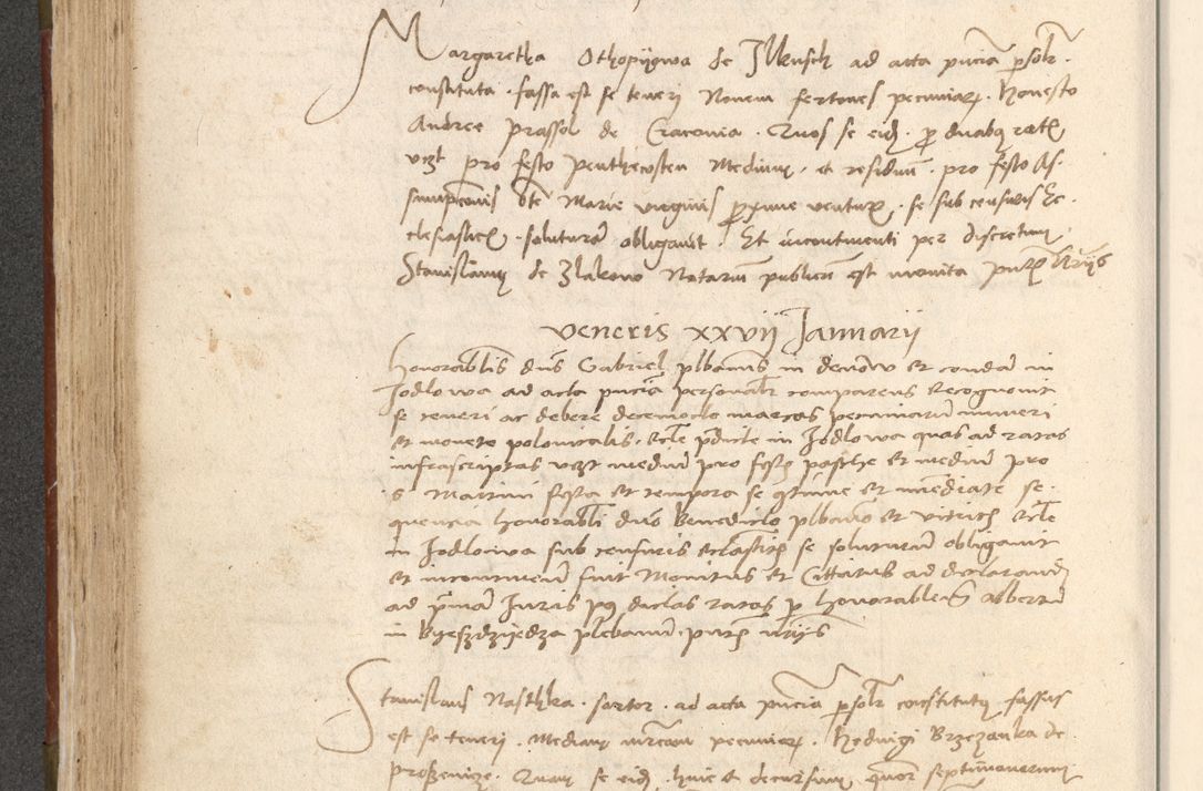 Zdjęcie nr 255 dla obiektu archiwalnego: Acta obligationum coram reverendo patre domino Thoma Rosnowsky canonico et officiali generali Cracoviensi ad annum Domini 1518