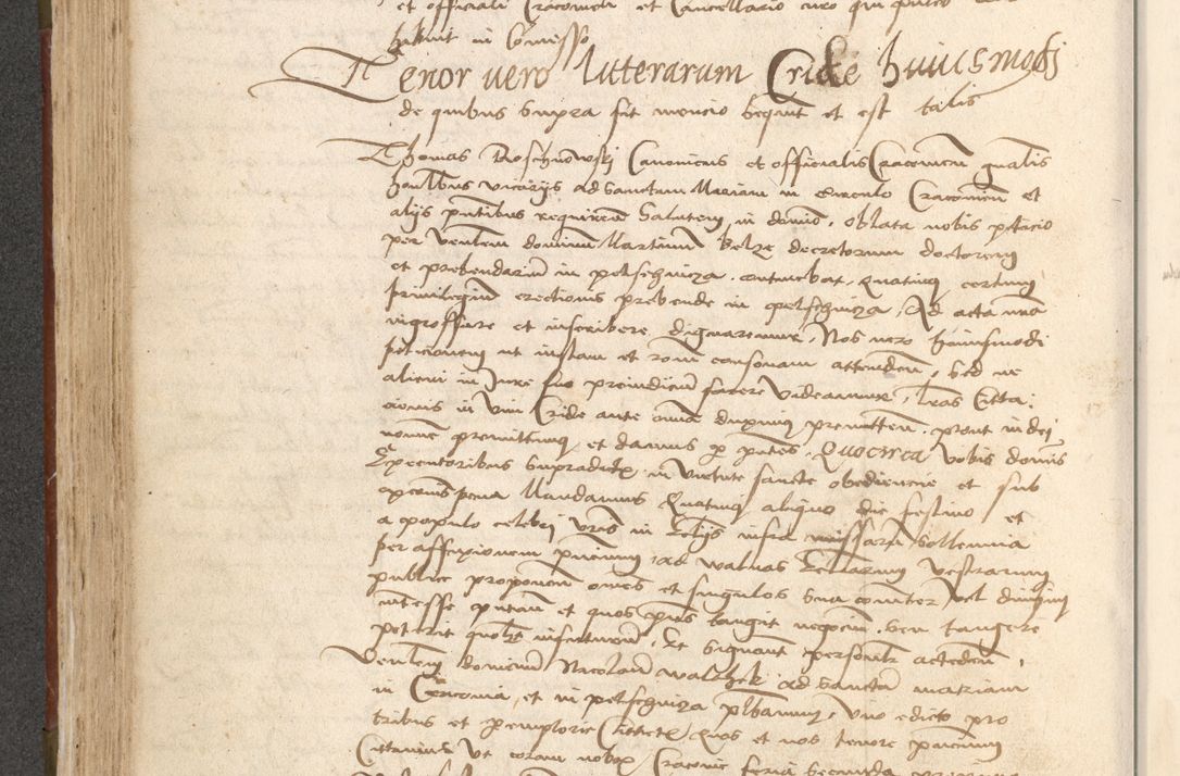 Zdjęcie nr 253 dla obiektu archiwalnego: Acta obligationum coram reverendo patre domino Thoma Rosnowsky canonico et officiali generali Cracoviensi ad annum Domini 1518