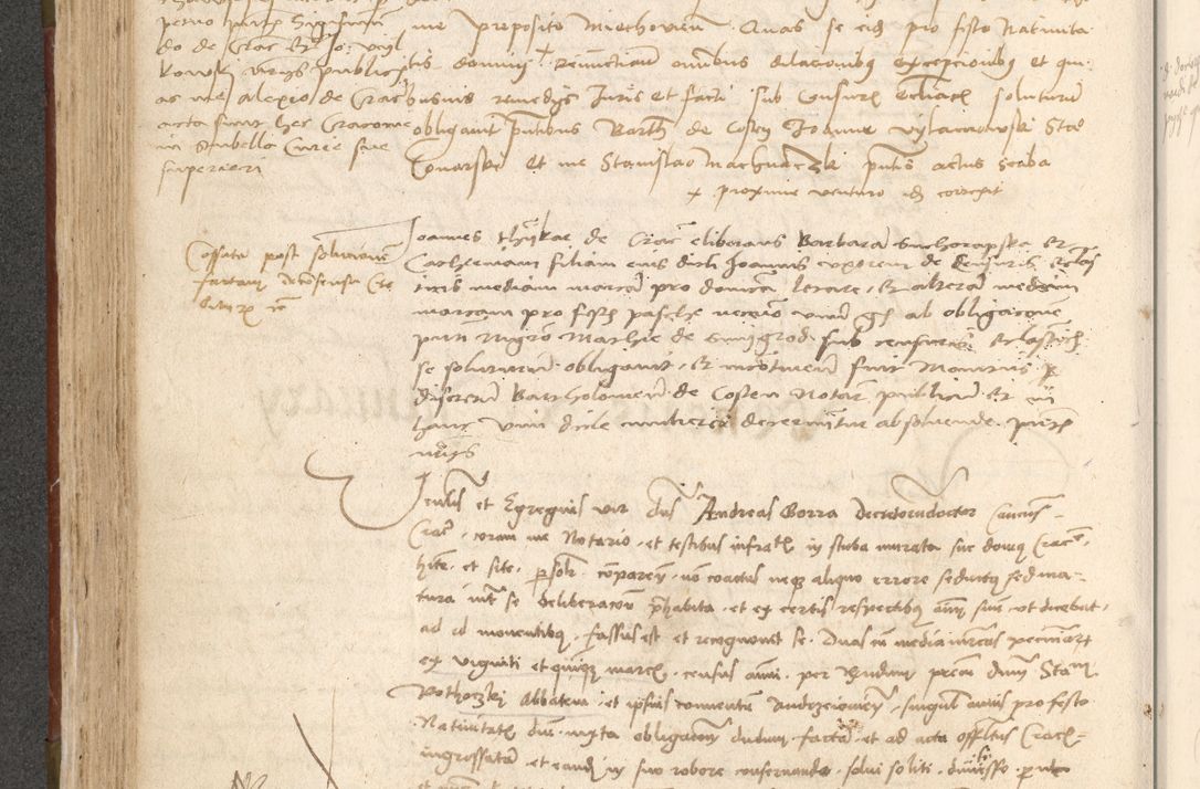 Zdjęcie nr 249 dla obiektu archiwalnego: Acta obligationum coram reverendo patre domino Thoma Rosnowsky canonico et officiali generali Cracoviensi ad annum Domini 1518