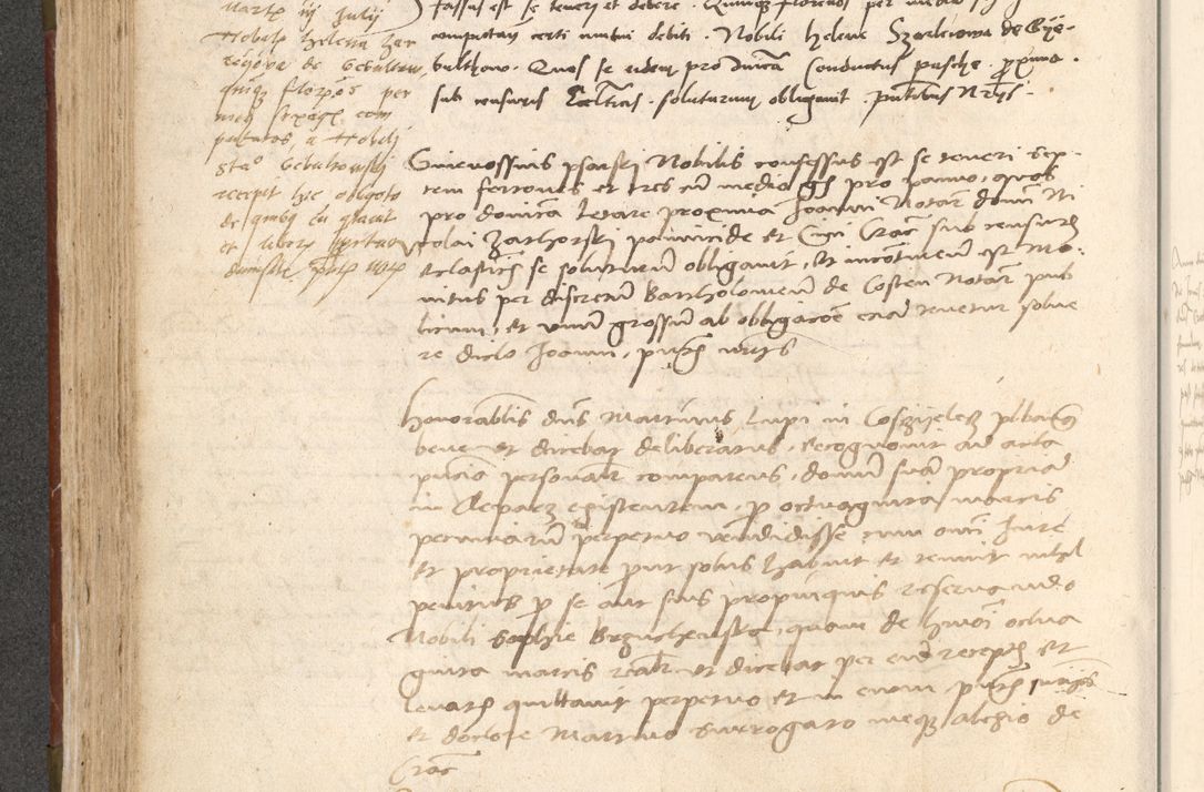 Zdjęcie nr 245 dla obiektu archiwalnego: Acta obligationum coram reverendo patre domino Thoma Rosnowsky canonico et officiali generali Cracoviensi ad annum Domini 1518