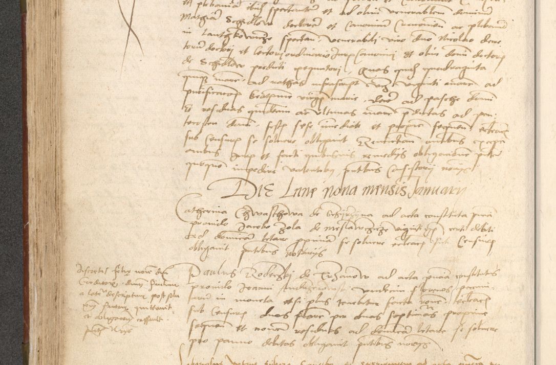 Zdjęcie nr 243 dla obiektu archiwalnego: Acta obligationum coram reverendo patre domino Thoma Rosnowsky canonico et officiali generali Cracoviensi ad annum Domini 1518