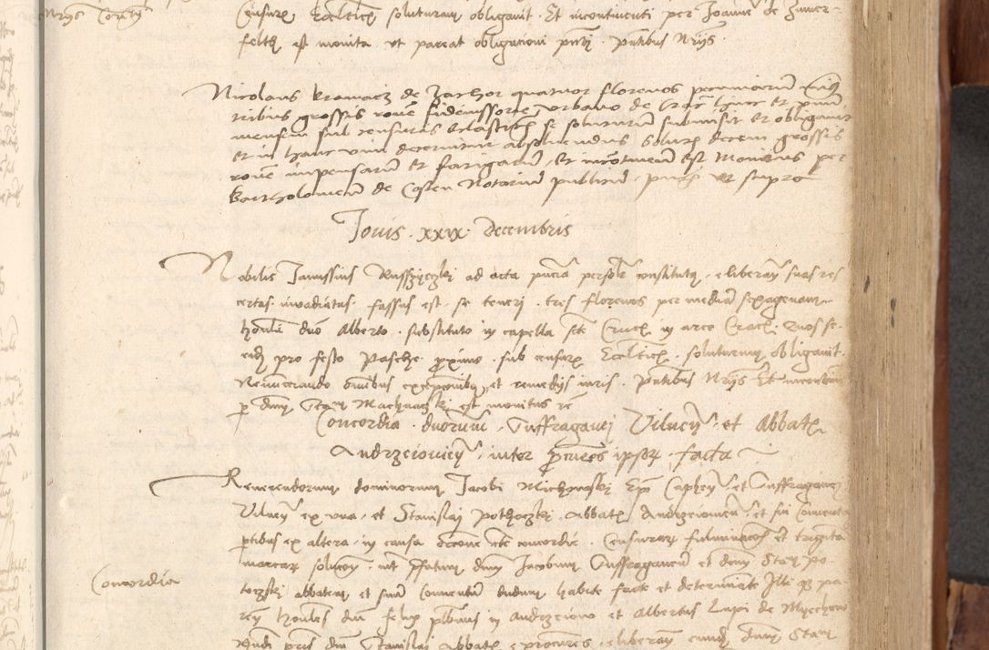 Zdjęcie nr 238 dla obiektu archiwalnego: Acta obligationum coram reverendo patre domino Thoma Rosnowsky canonico et officiali generali Cracoviensi ad annum Domini 1518