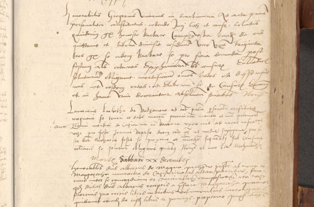 Zdjęcie nr 236 dla obiektu archiwalnego: Acta obligationum coram reverendo patre domino Thoma Rosnowsky canonico et officiali generali Cracoviensi ad annum Domini 1518