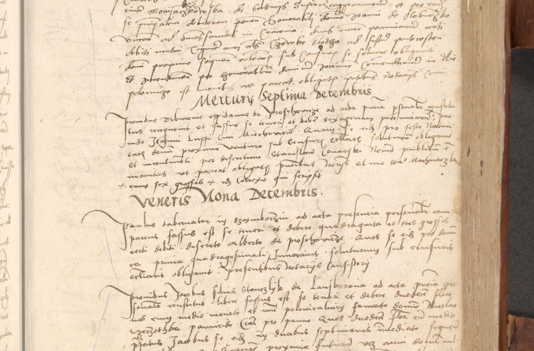 Zdjęcie nr 230 dla obiektu archiwalnego: Acta obligationum coram reverendo patre domino Thoma Rosnowsky canonico et officiali generali Cracoviensi ad annum Domini 1518