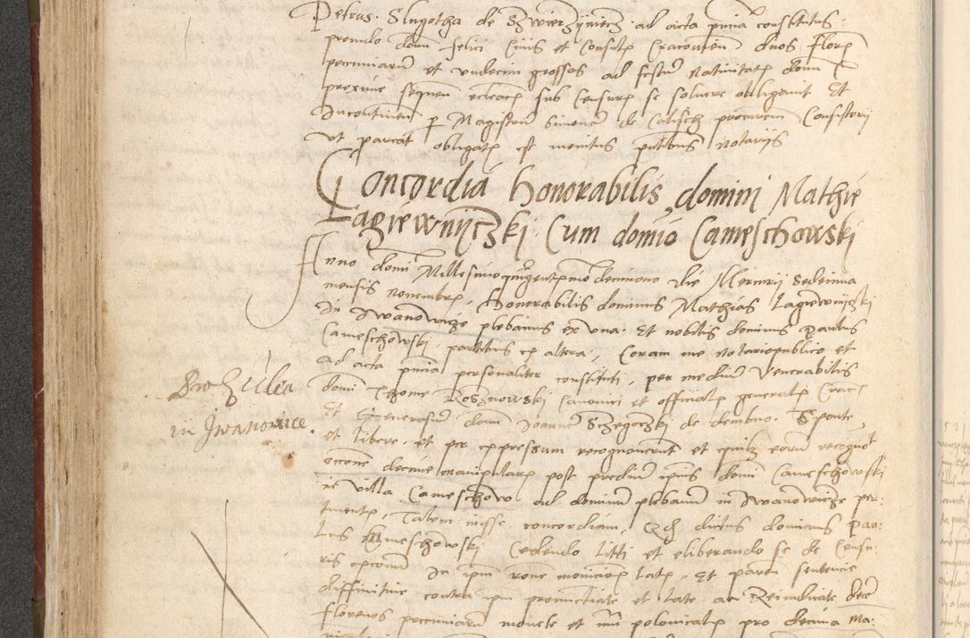 Zdjęcie nr 221 dla obiektu archiwalnego: Acta obligationum coram reverendo patre domino Thoma Rosnowsky canonico et officiali generali Cracoviensi ad annum Domini 1518