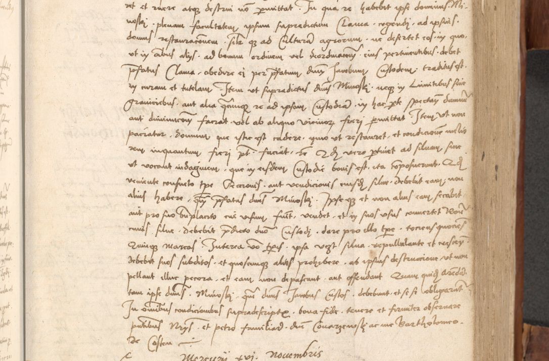 Zdjęcie nr 220 dla obiektu archiwalnego: Acta obligationum coram reverendo patre domino Thoma Rosnowsky canonico et officiali generali Cracoviensi ad annum Domini 1518