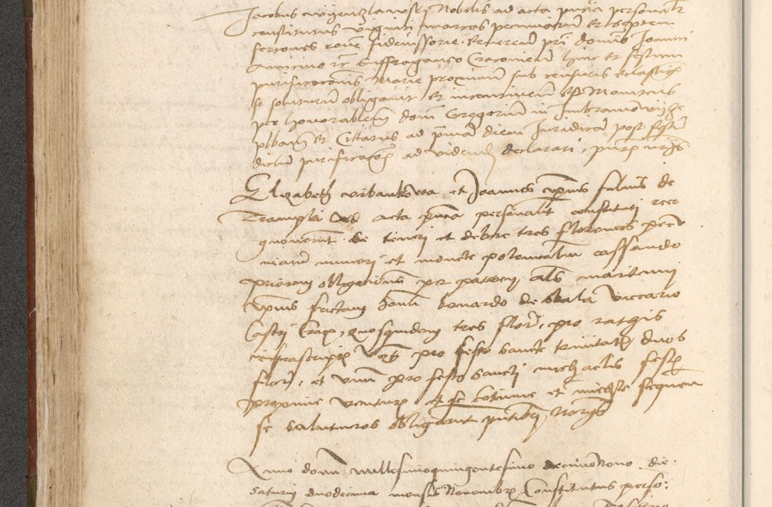 Zdjęcie nr 217 dla obiektu archiwalnego: Acta obligationum coram reverendo patre domino Thoma Rosnowsky canonico et officiali generali Cracoviensi ad annum Domini 1518