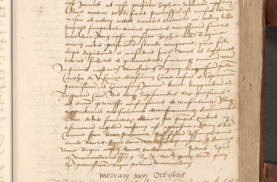 Zdjęcie nr 212 dla obiektu archiwalnego: Acta obligationum coram reverendo patre domino Thoma Rosnowsky canonico et officiali generali Cracoviensi ad annum Domini 1518