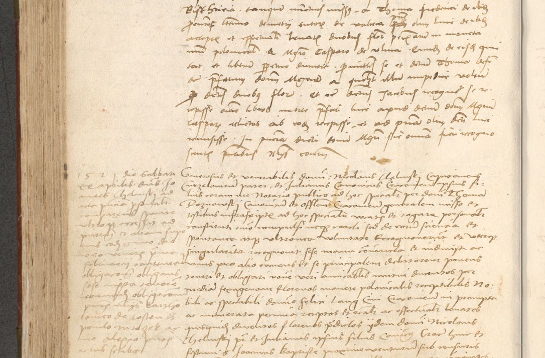 Zdjęcie nr 405 dla obiektu archiwalnego: Acta obligationum coram reverendo patre domino Thoma Rosnowsky canonico et officiali generali Cracoviensi ad annum Domini 1518