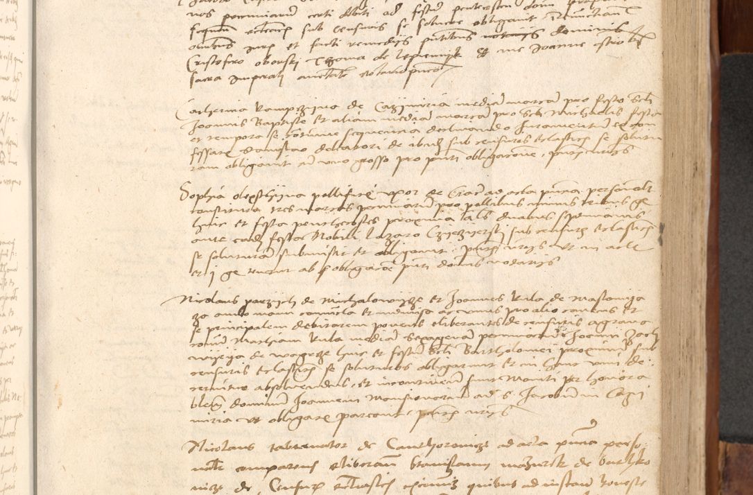 Zdjęcie nr 406 dla obiektu archiwalnego: Acta obligationum coram reverendo patre domino Thoma Rosnowsky canonico et officiali generali Cracoviensi ad annum Domini 1518