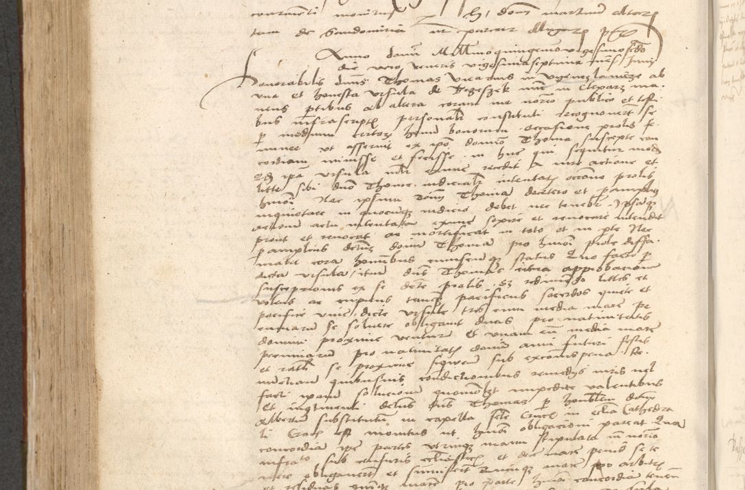 Zdjęcie nr 603 dla obiektu archiwalnego: Acta obligationum coram reverendo patre domino Thoma Rosnowsky canonico et officiali generali Cracoviensi ad annum Domini 1518