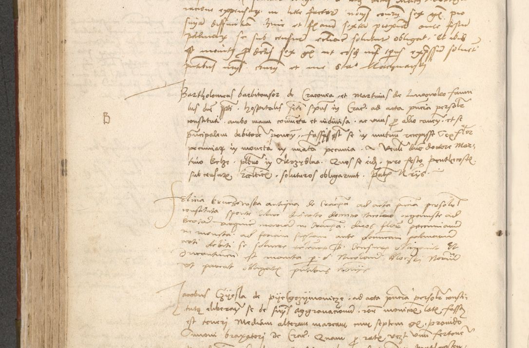 Zdjęcie nr 409 dla obiektu archiwalnego: Acta obligationum coram reverendo patre domino Thoma Rosnowsky canonico et officiali generali Cracoviensi ad annum Domini 1518