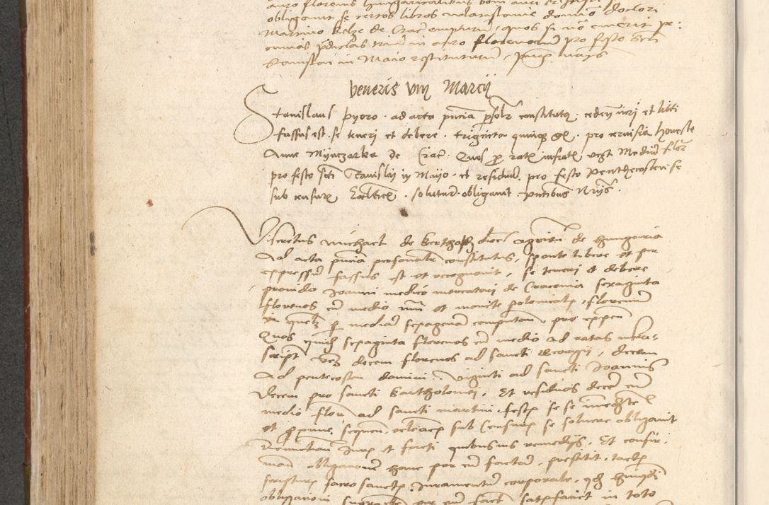 Zdjęcie nr 407 dla obiektu archiwalnego: Acta obligationum coram reverendo patre domino Thoma Rosnowsky canonico et officiali generali Cracoviensi ad annum Domini 1518