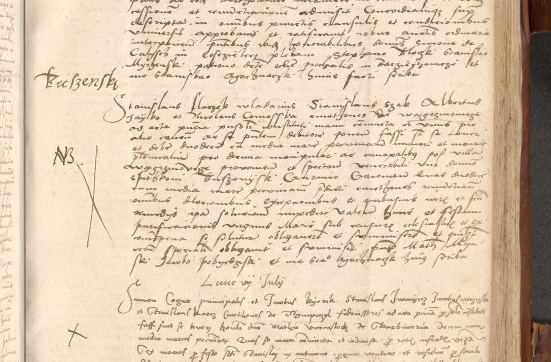 Zdjęcie nr 602 dla obiektu archiwalnego: Acta obligationum coram reverendo patre domino Thoma Rosnowsky canonico et officiali generali Cracoviensi ad annum Domini 1518