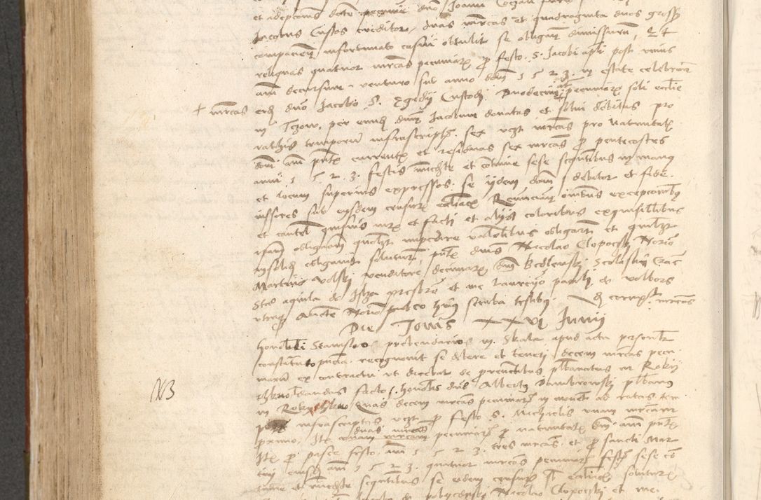Zdjęcie nr 597 dla obiektu archiwalnego: Acta obligationum coram reverendo patre domino Thoma Rosnowsky canonico et officiali generali Cracoviensi ad annum Domini 1518