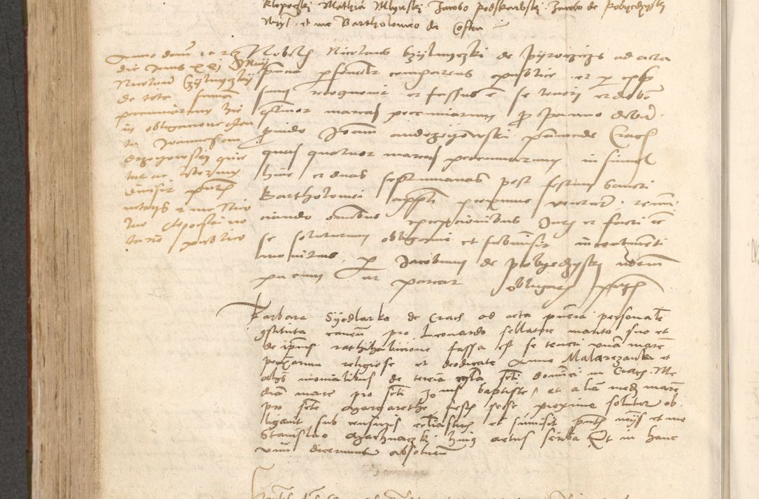 Zdjęcie nr 591 dla obiektu archiwalnego: Acta obligationum coram reverendo patre domino Thoma Rosnowsky canonico et officiali generali Cracoviensi ad annum Domini 1518