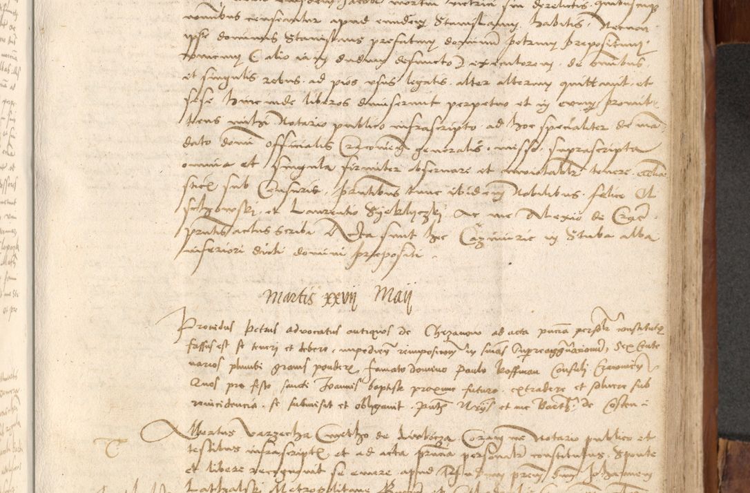 Zdjęcie nr 584 dla obiektu archiwalnego: Acta obligationum coram reverendo patre domino Thoma Rosnowsky canonico et officiali generali Cracoviensi ad annum Domini 1518