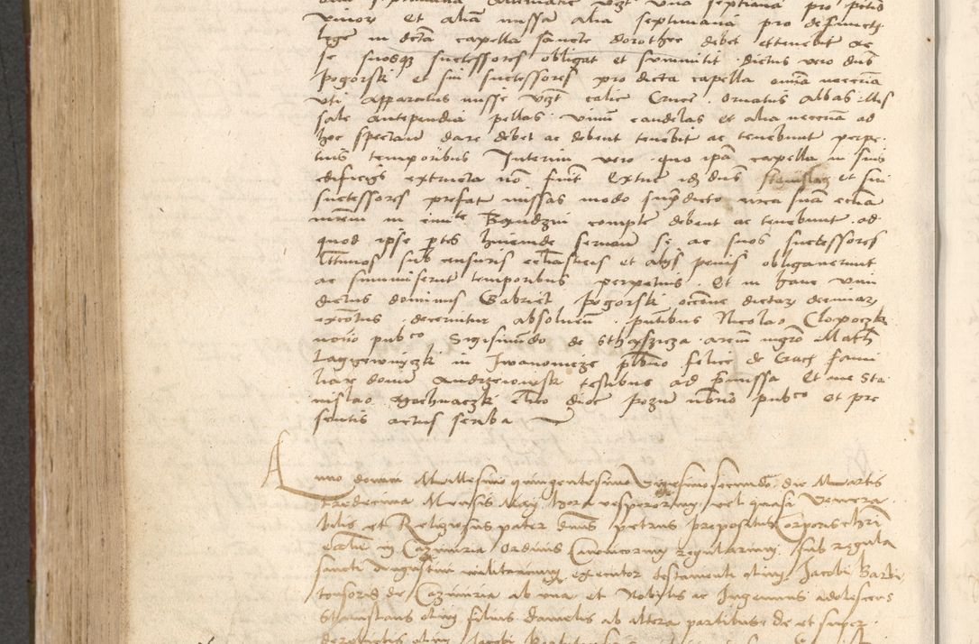 Zdjęcie nr 583 dla obiektu archiwalnego: Acta obligationum coram reverendo patre domino Thoma Rosnowsky canonico et officiali generali Cracoviensi ad annum Domini 1518
